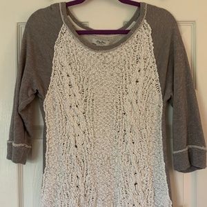 3/4 length sleeve Sweater